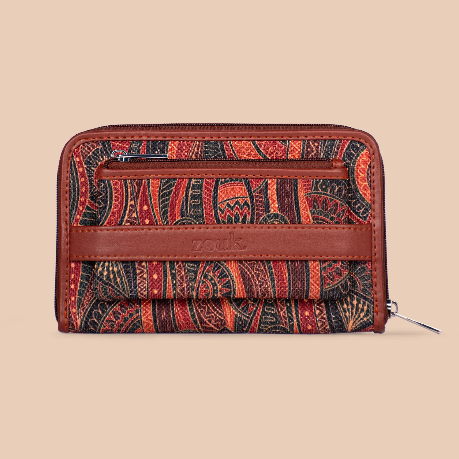Pithora Artistry Classic Zipper Wallet - Image 3