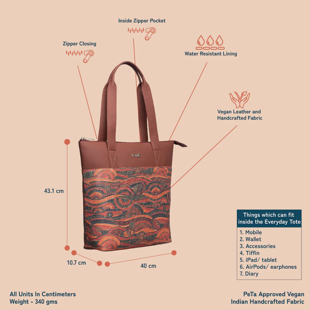 Pithora Artistry Everyday Tote Bag - Image 4