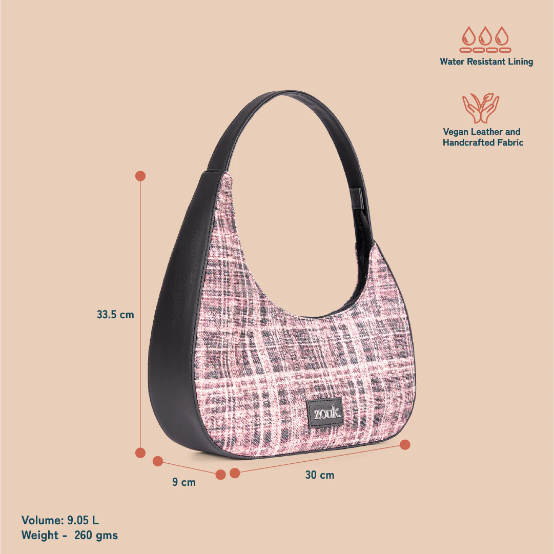 Pixi Baguette - Cashmere Noir (Pink) - Image 4
