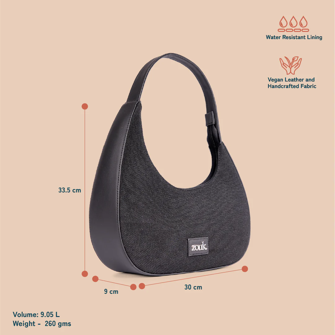 Pixi Baguette - Jet Black - Image 5