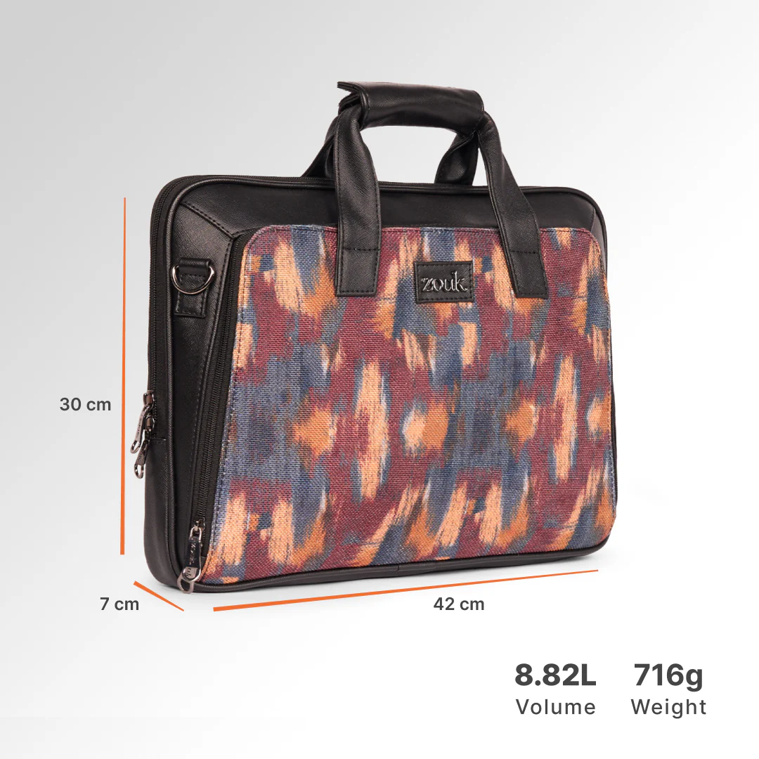 Ajanta Allure Executive Laptop Bag (Black) - Image 4