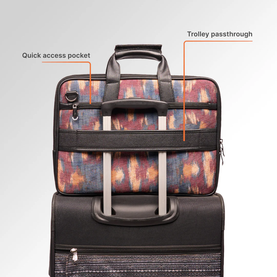 Ajanta Allure Executive Laptop Bag (Black) - Image 9