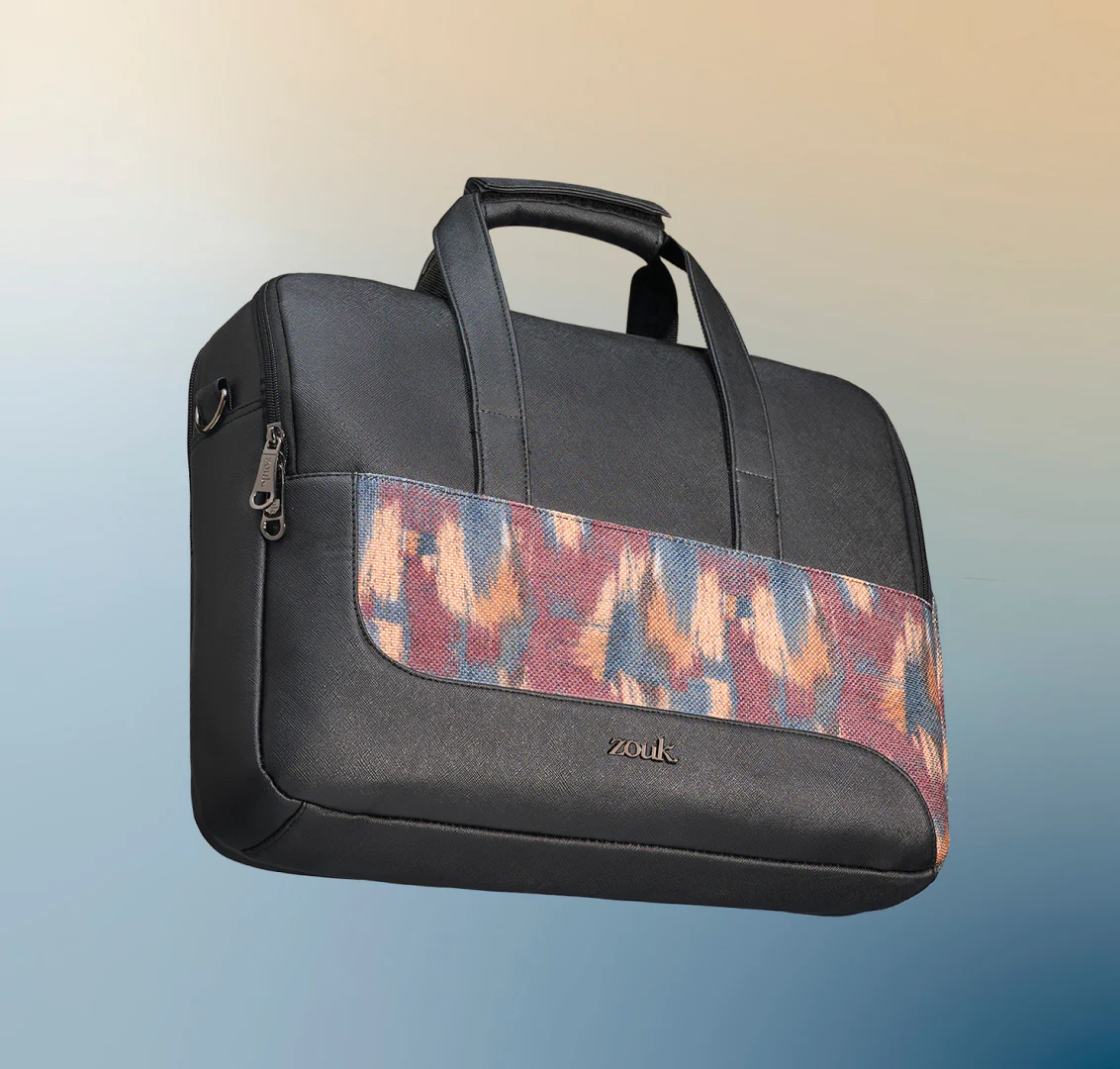 Ajanta Allure Office Laptop Bag (Black) - Image 2
