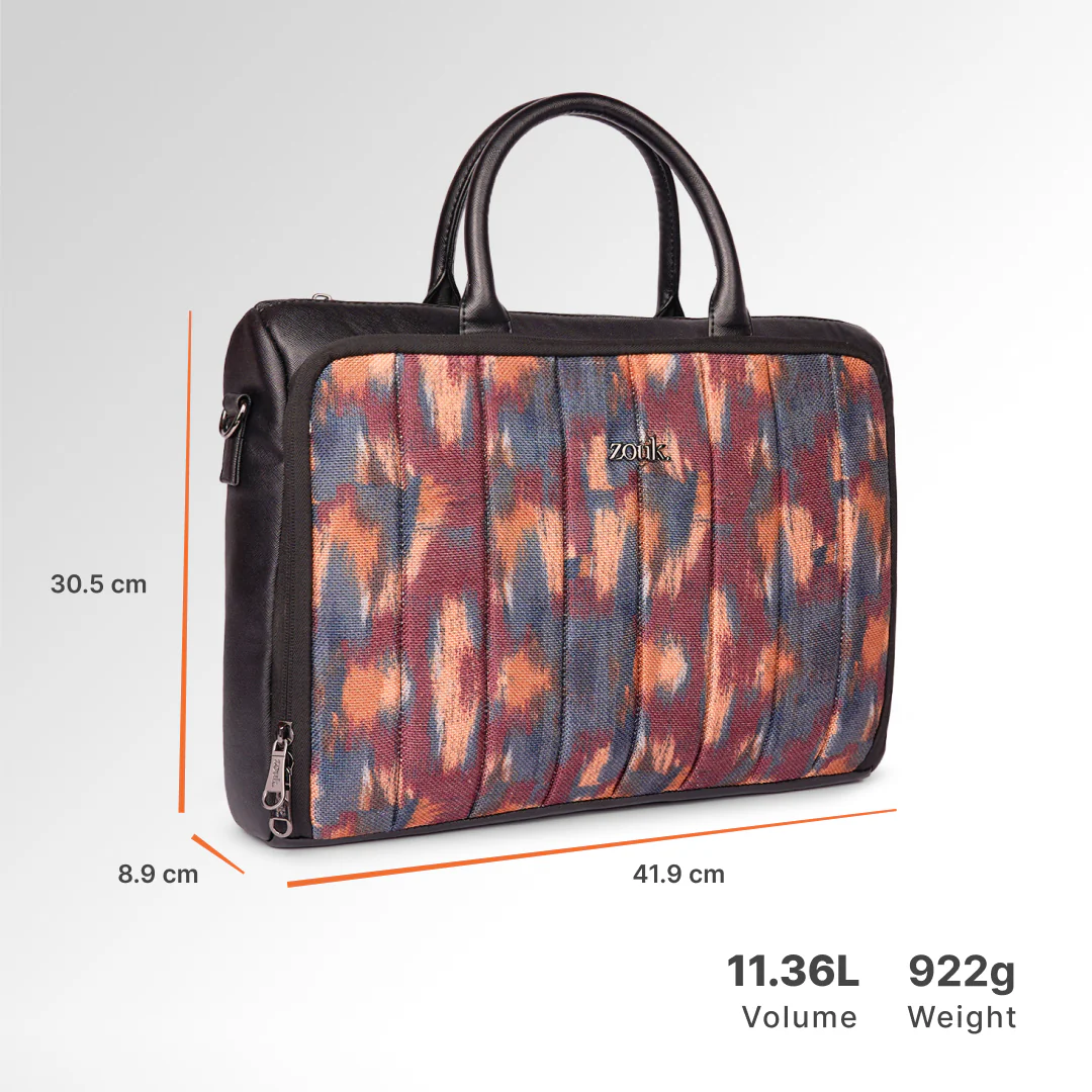 Ajanta Allure Pro Laptop Bag (Black) - Image 4