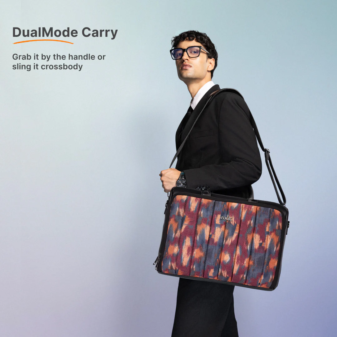 Ajanta Allure Pro Laptop Bag (Black) - Image 6