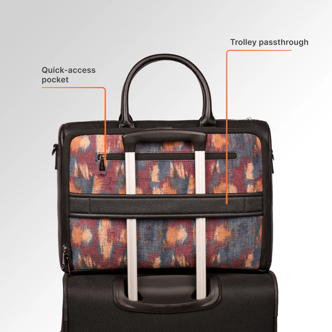 Ajanta Allure Pro Laptop Bag (Black) - Image 9