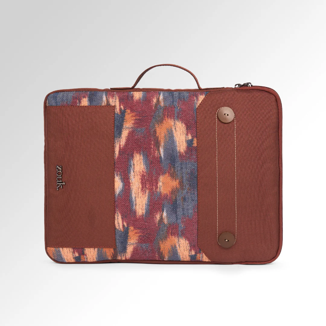 Ajanta Allure Urban Laptop Sleeve - 15.6inch (Brown) - Image 3