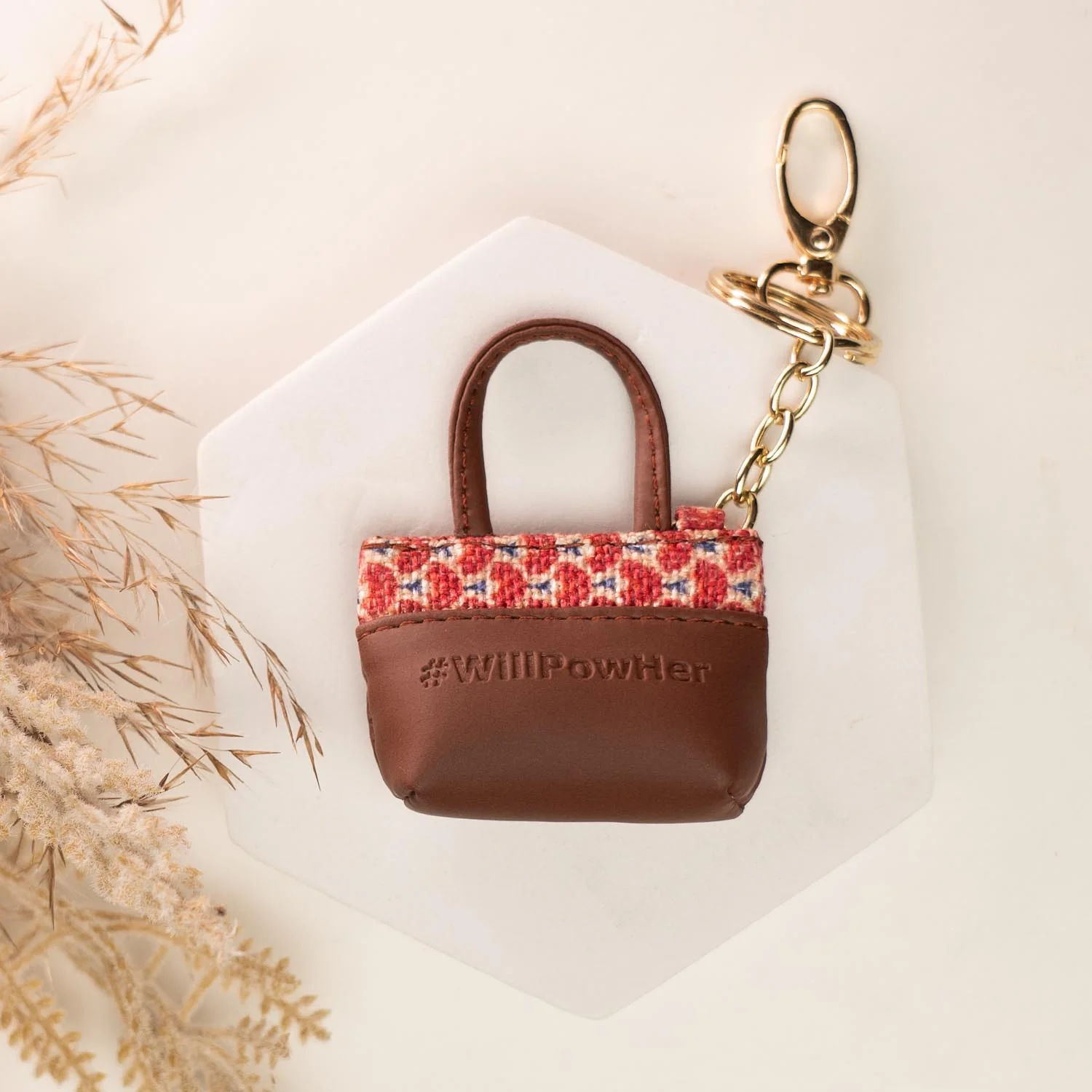 Madurai Mosaic Power Potli Keychain - Image 3