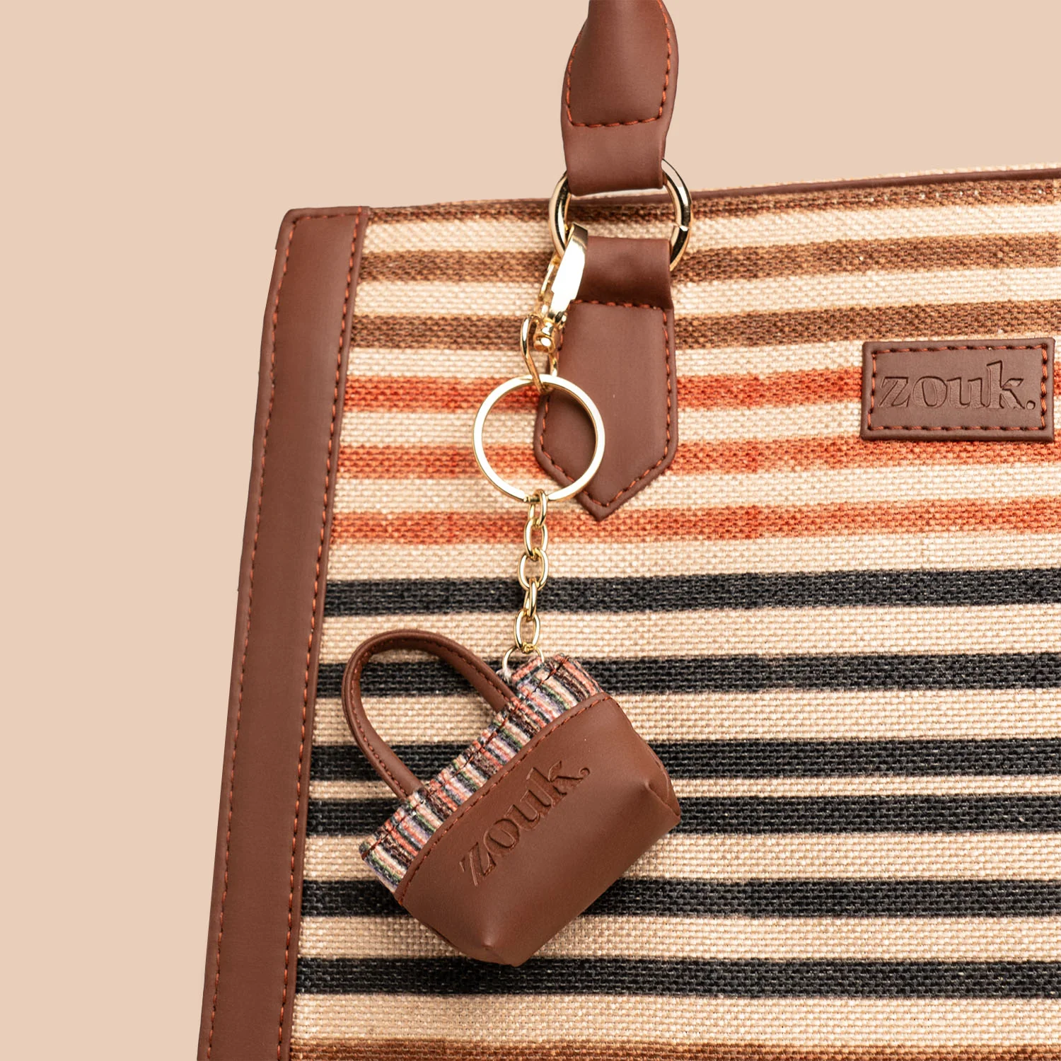 Rohtang Stripes Power Potli Keychain - Image 7