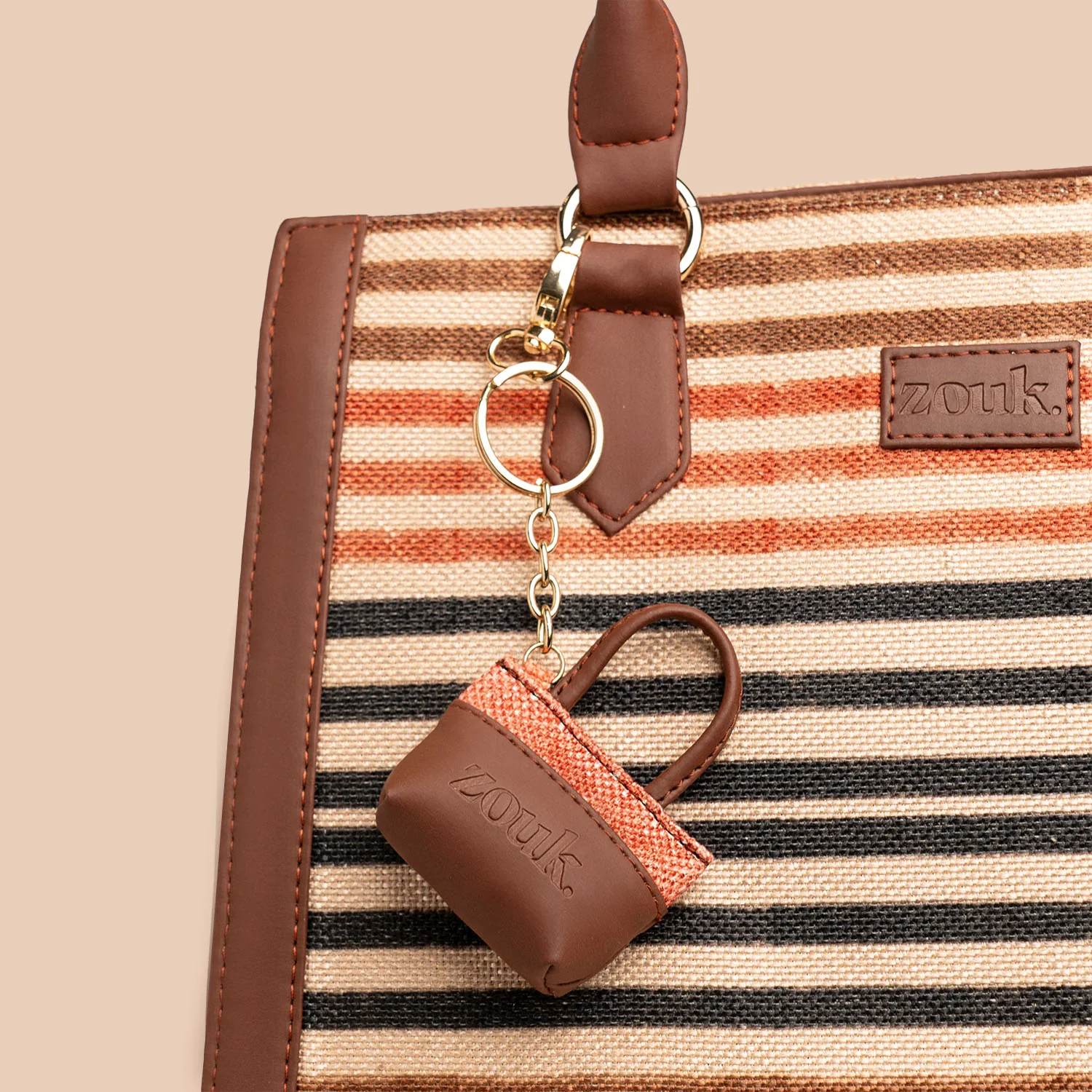 Telangana Weaves Power Potli Keychain - Image 7