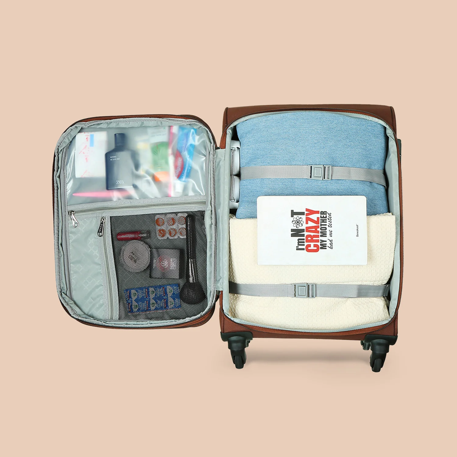 Qutub Stripes Avasa Trolley Bag (Cabin) - Image 5