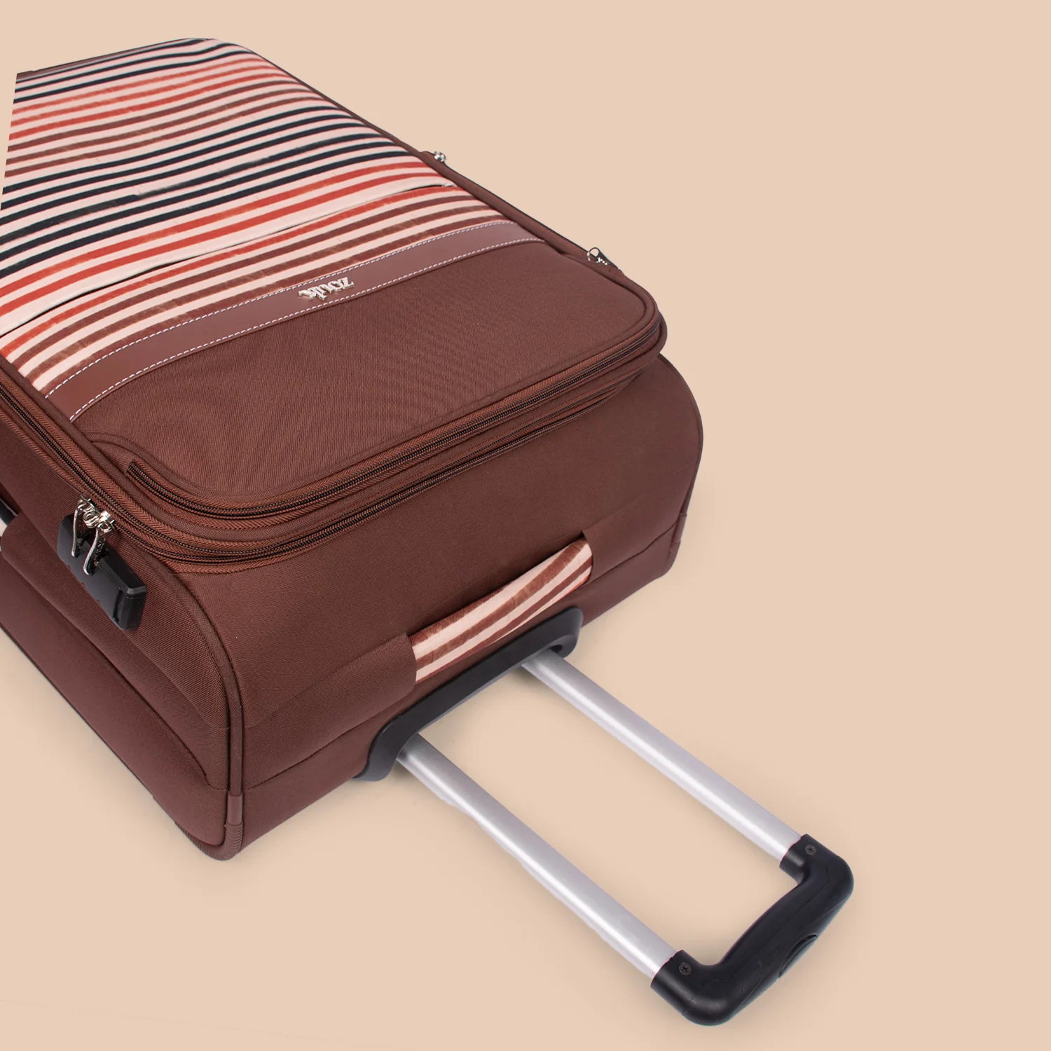 Qutub Stripes Avasa Trolley Bag Combo (Cabin & Medium) - Image 9
