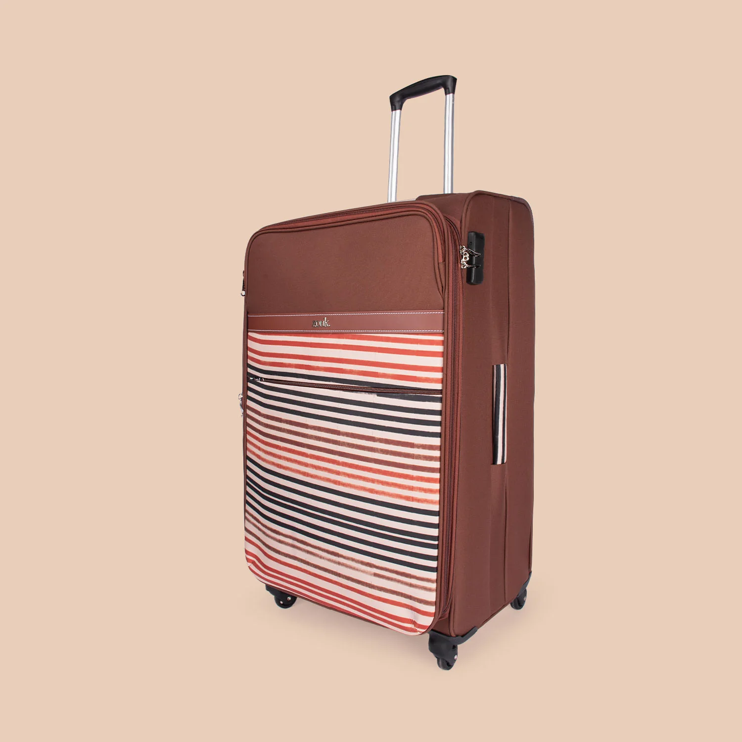 Qutub Stripes Avasa Trolley Bag (Large) - Image 3