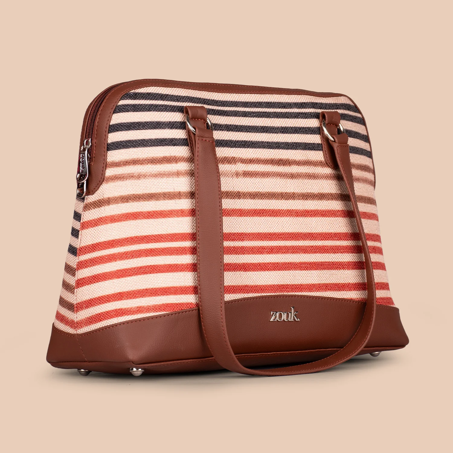 Qutub Stripes Carry All Work Bag - Image 4