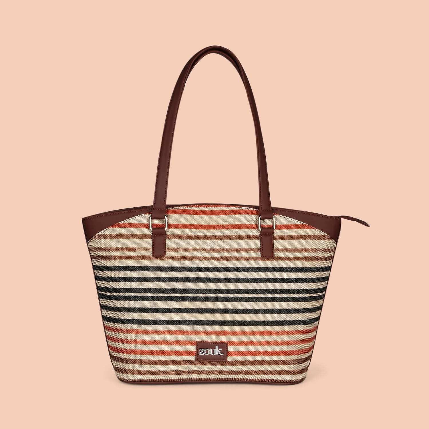 Qutub Stripes Classic Travel Tote - Image 3