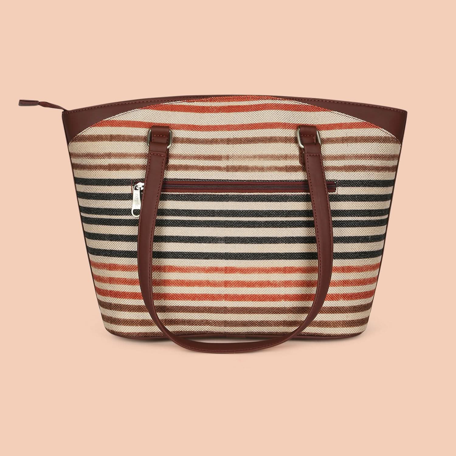 Qutub Stripes Classic Travel Tote - Image 4