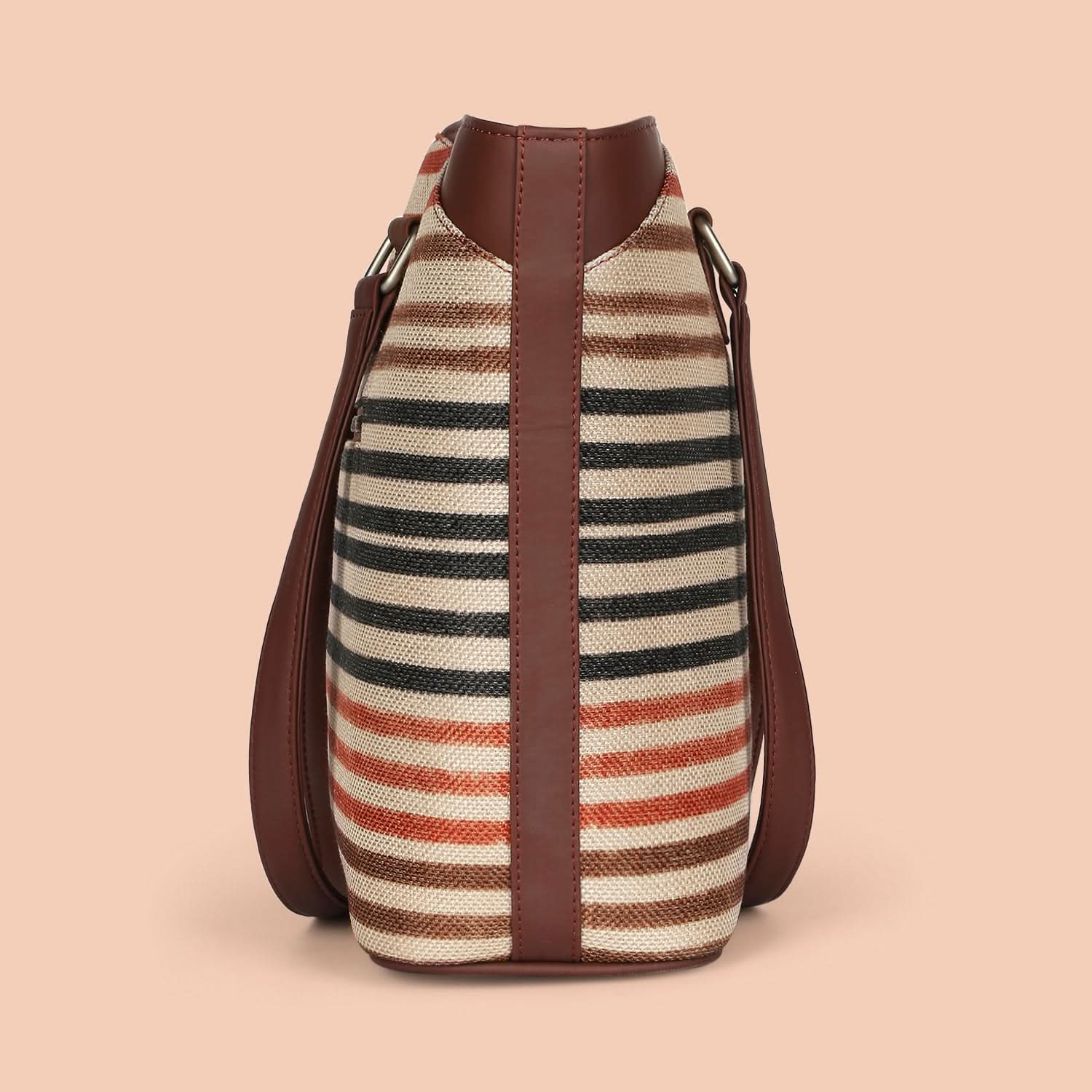 Qutub Stripes Classic Travel Tote - Image 8