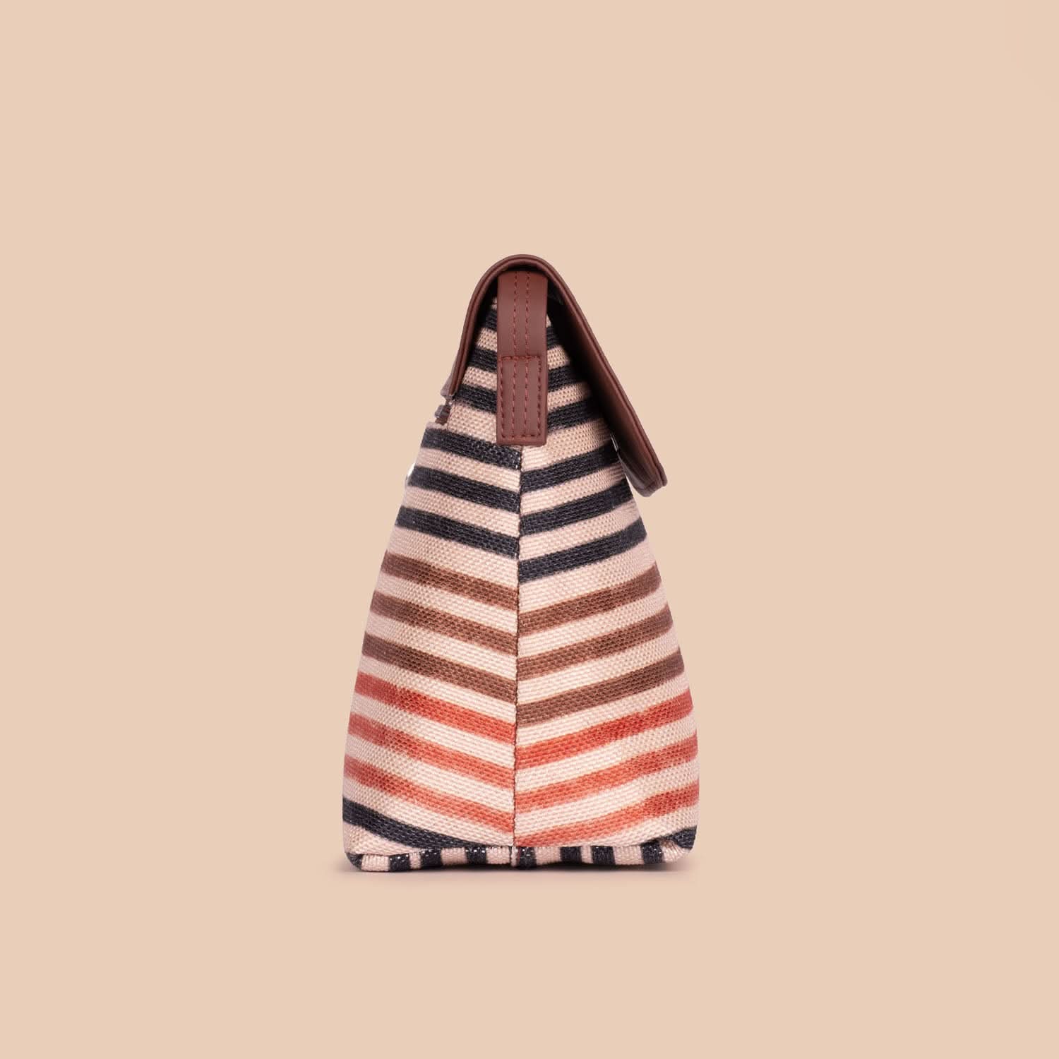 Qutub Stripes Flap Sling Bag - Image 7