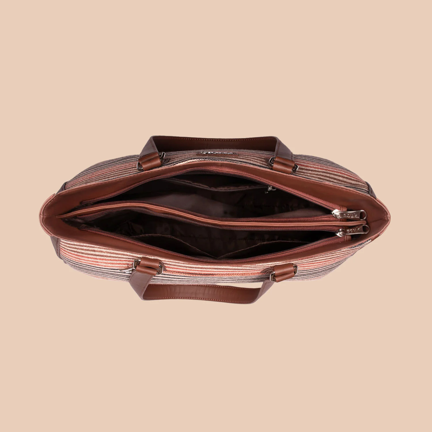 Qutub Stripes Getaway Handbag - Image 7