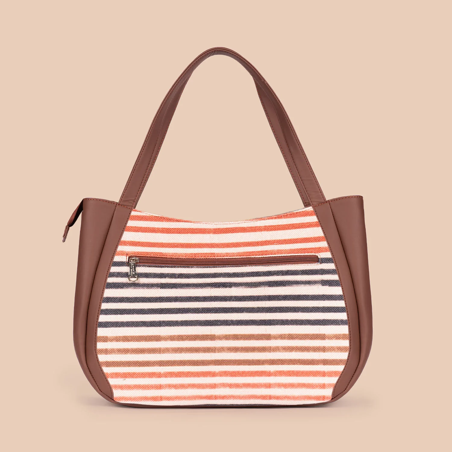 Qutub Stripes Luna Handbag - Image 4