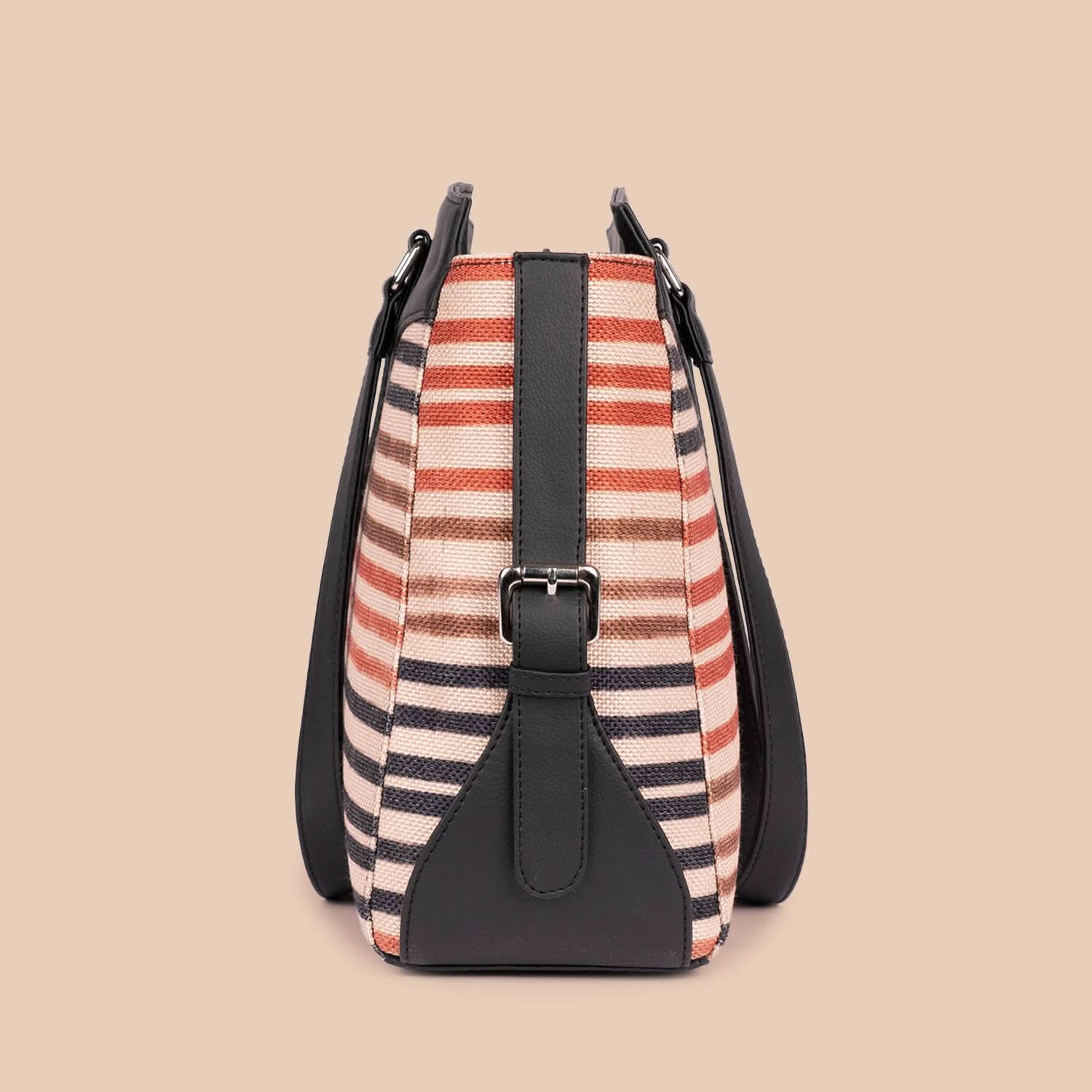 Qutub Stripes & WavBeach - Women's Work Bag & Flap Sling Bag Combo - Image 3