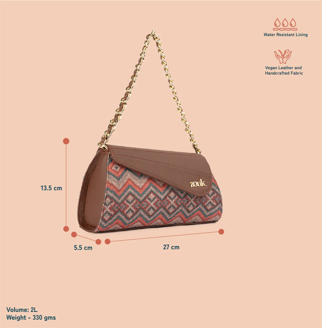 Rhea Kapoor Baguette - Gwalior Weaves - Image 6