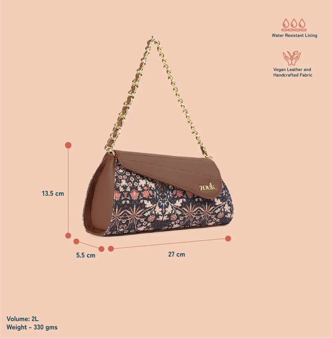 Rhea Kapoor Baguette - Kashmir Blooms - Image 4