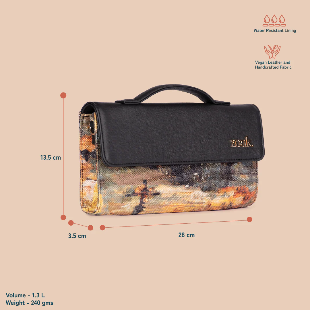 Rhea Kapoor Clutch - Bombay Tapestry - Image 5