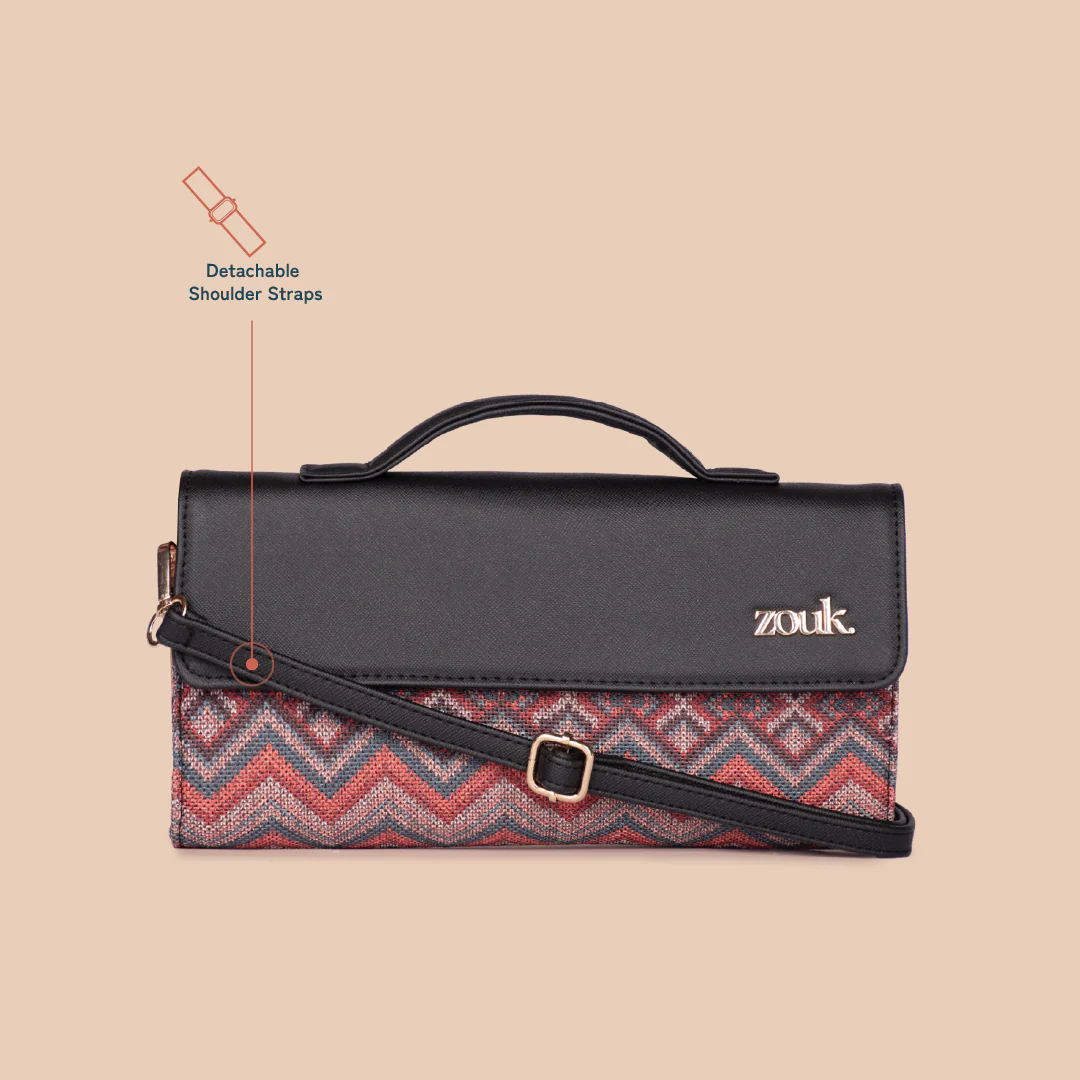 Rhea Kapoor Clutch - Gwalior Weaves - Image 5