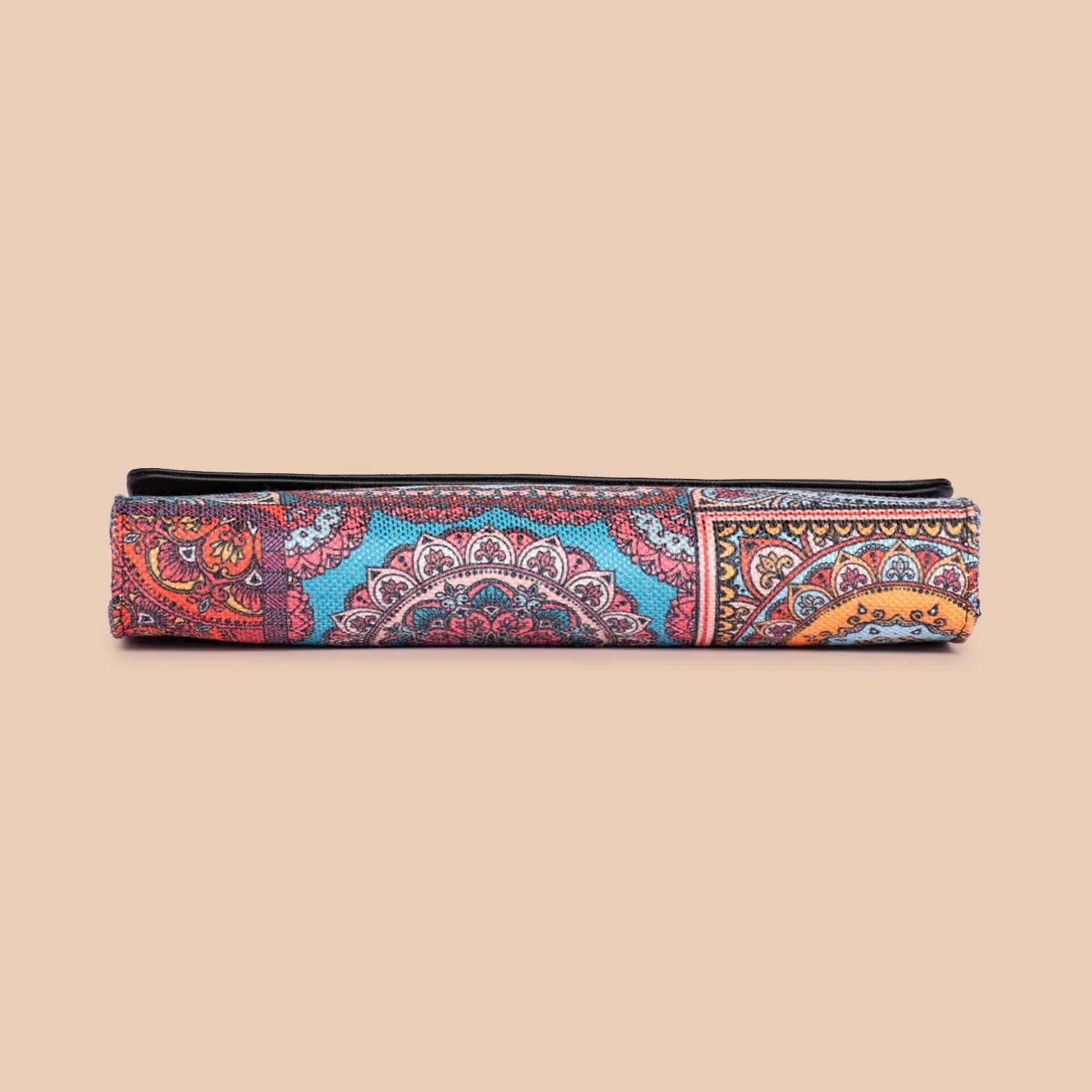 Rhea Kapoor Clutch - Multicolor Mandala Print - Image 9