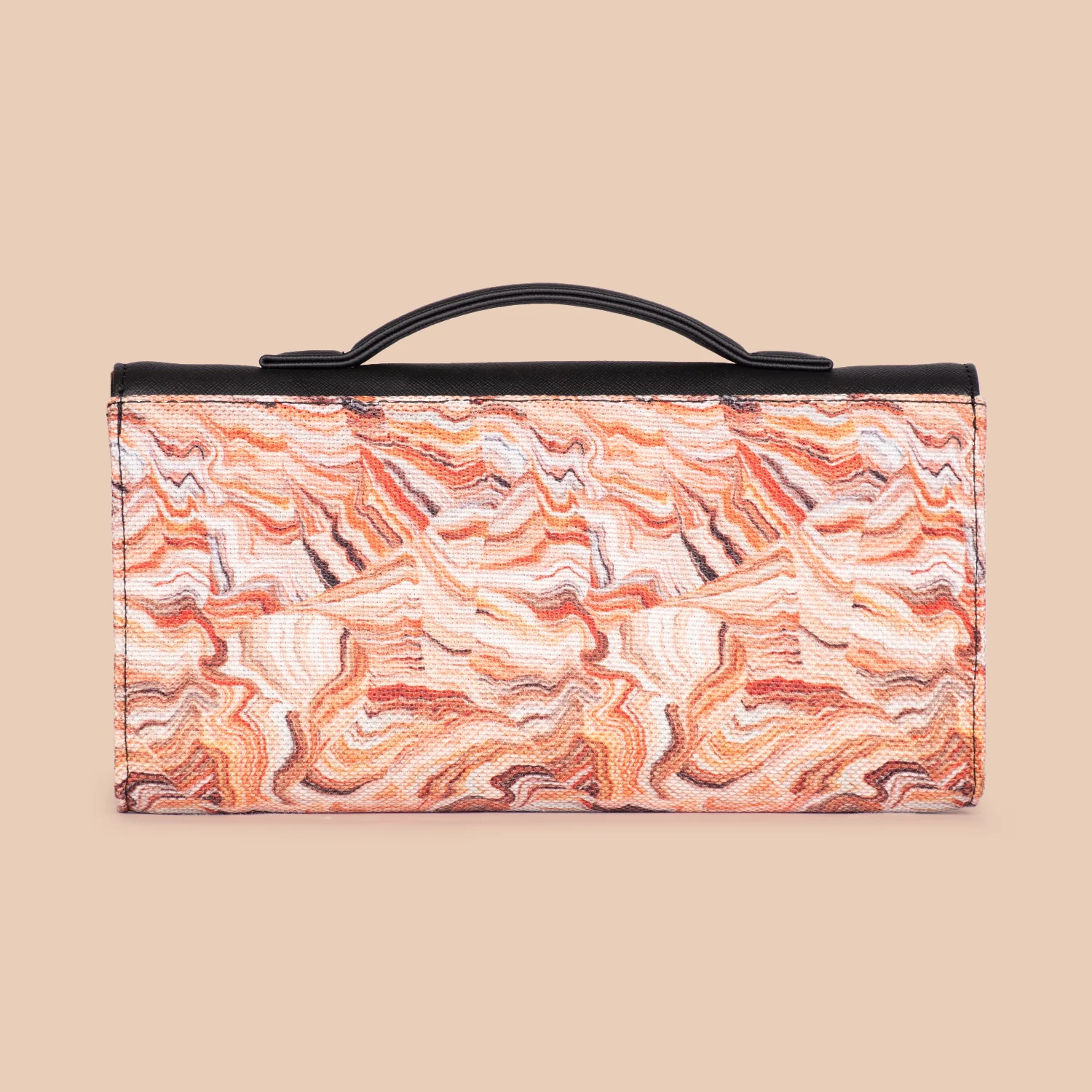 Rhea Kapoor Clutch - Nicobar Coral - Image 3