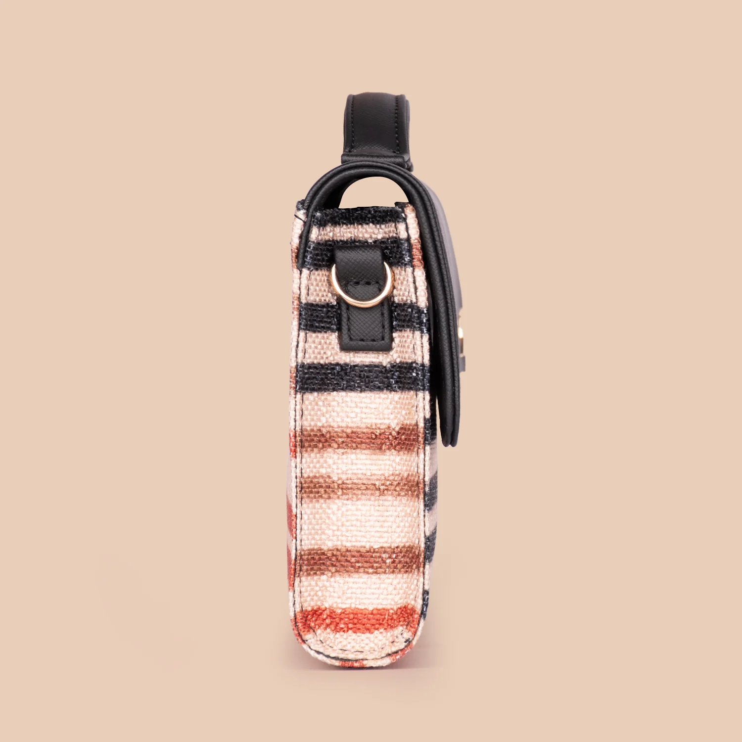 Rhea Kapoor Clutch - Qutub Stripes - Image 7