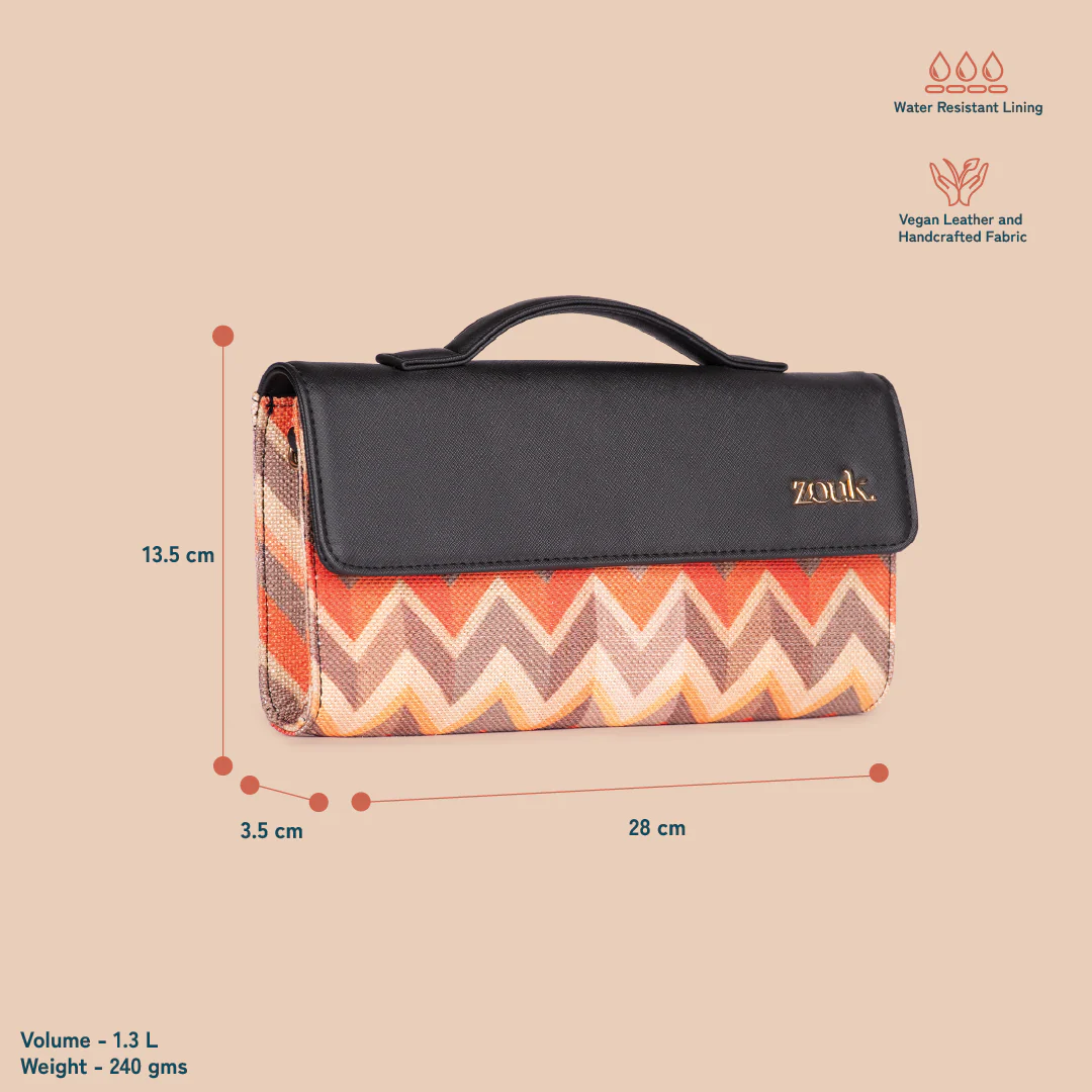 Rhea Kapoor Clutch - Tidal Wave - Image 3
