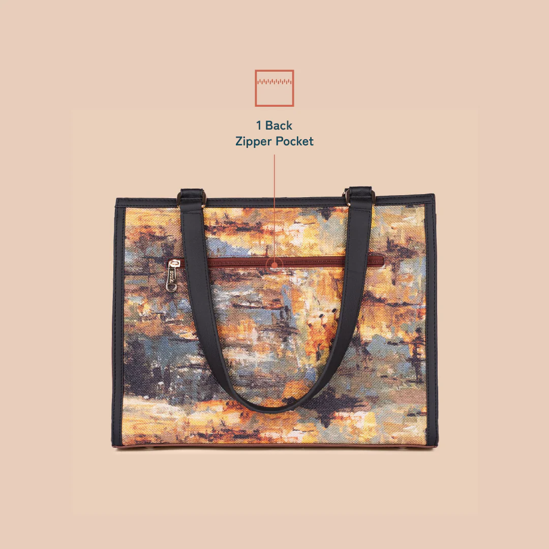 Rhea Kapoor Office Bag - Bombay Tapestry - Image 5