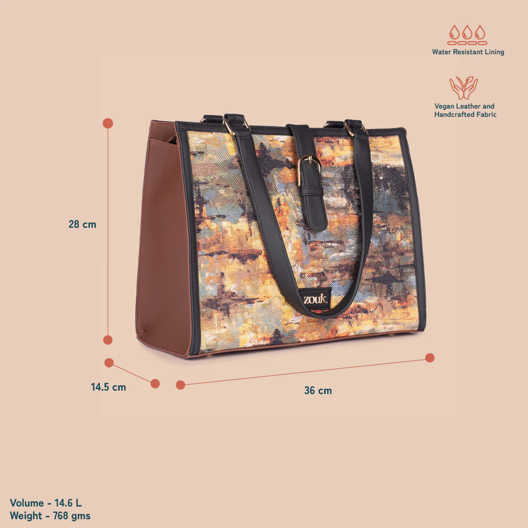 Rhea Kapoor Office Bag - Bombay Tapestry - Image 6