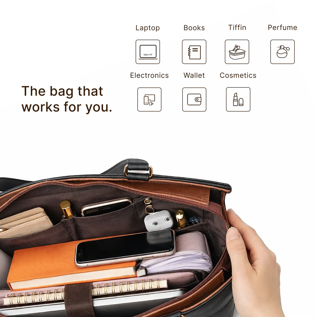 Rhea Kapoor Office Bag - Bristel - Image 7