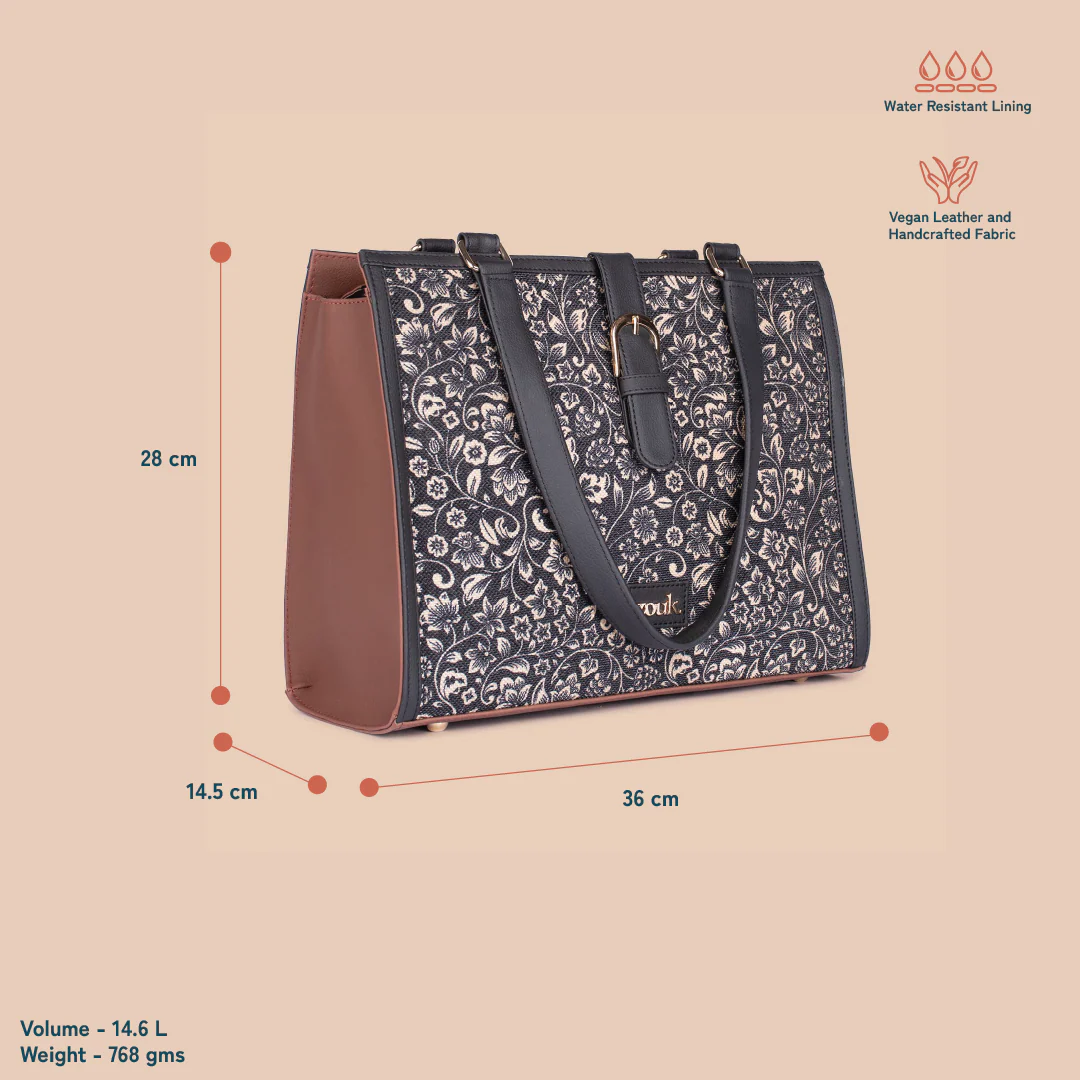 Rhea Kapoor Office Bag - FloMotif - Image 4