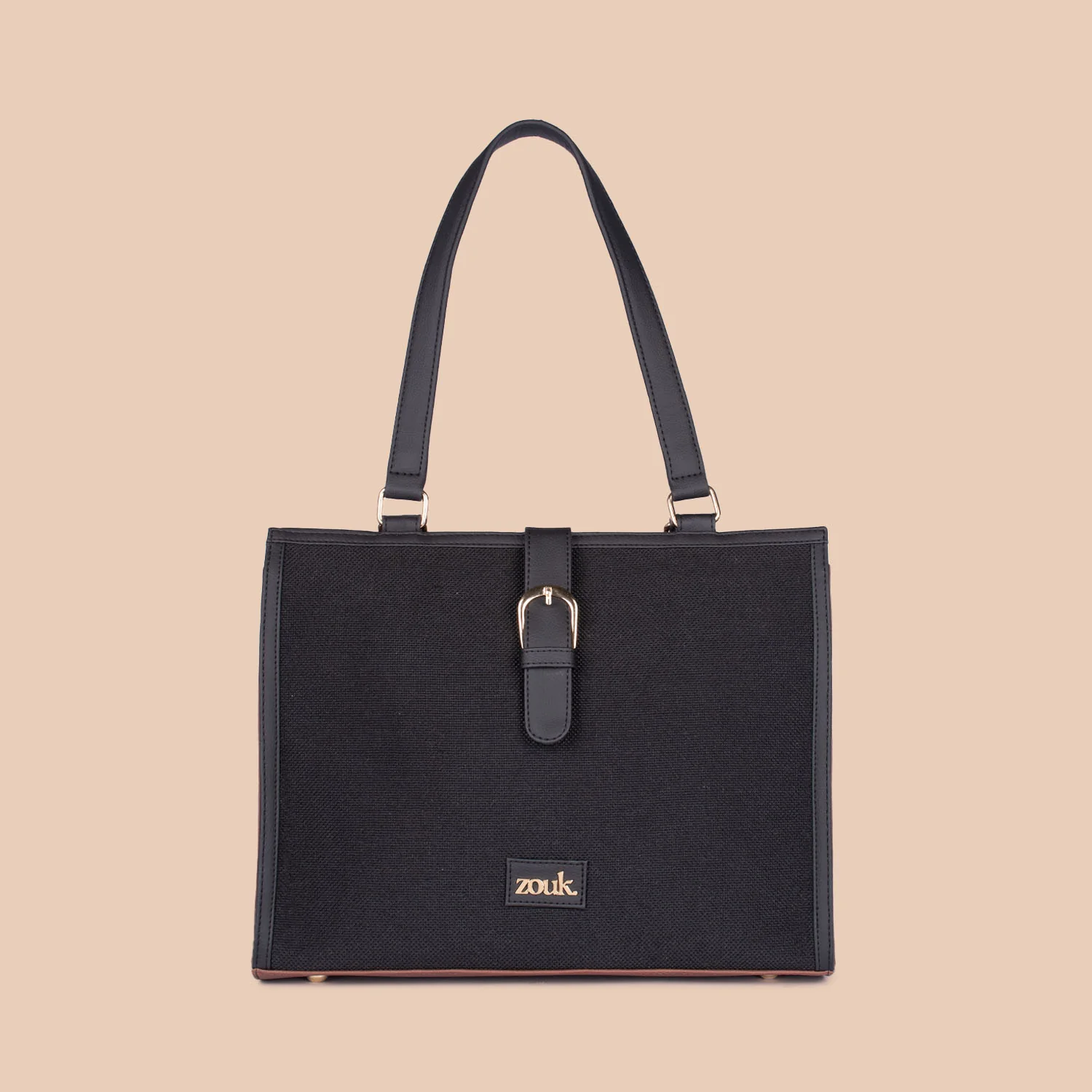 Rhea Kapoor Office Bag - Jet Black - Image 3
