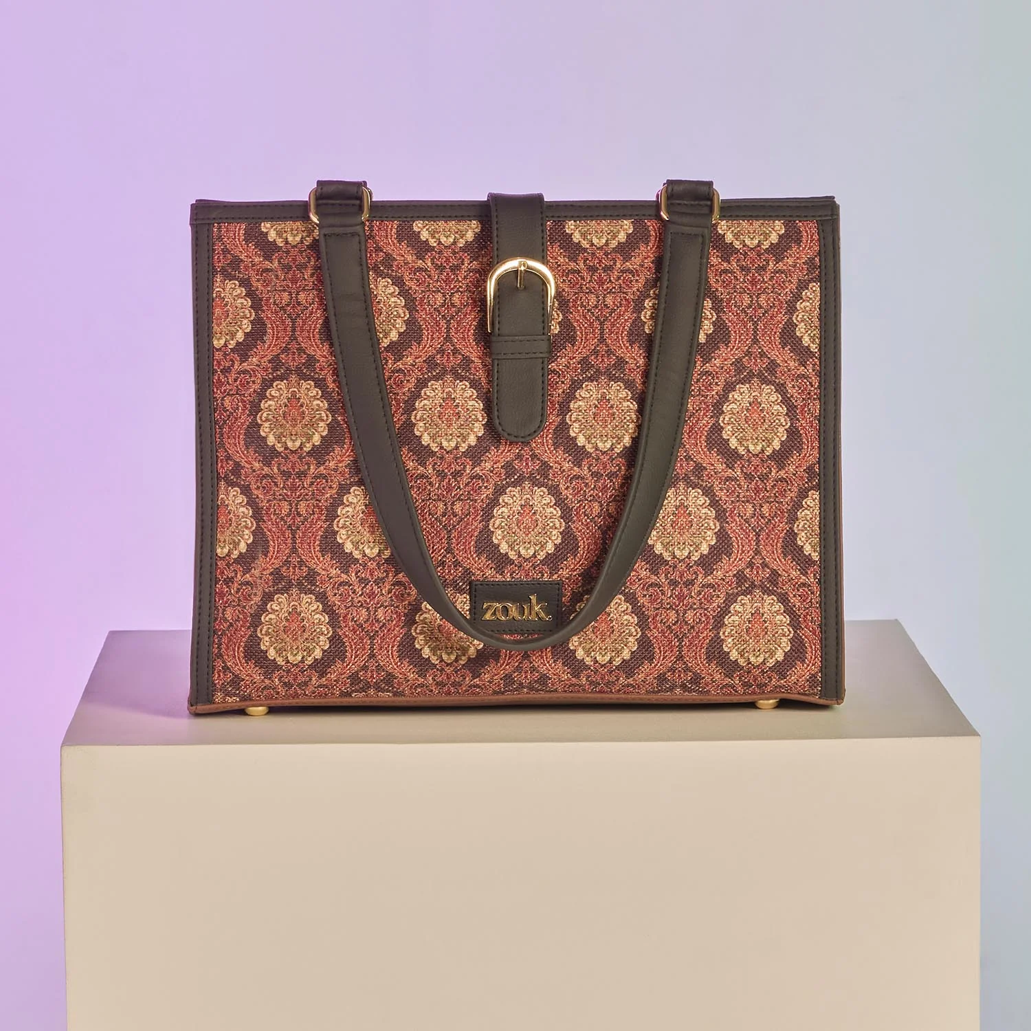 Rhea Kapoor Office Bag - Jodhpur Damask - Image 2