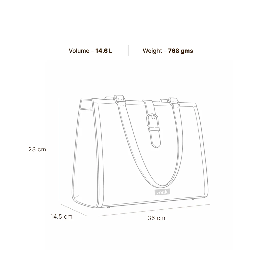 Rhea Kapoor Office Bag - Kashmir Blooms - Image 4