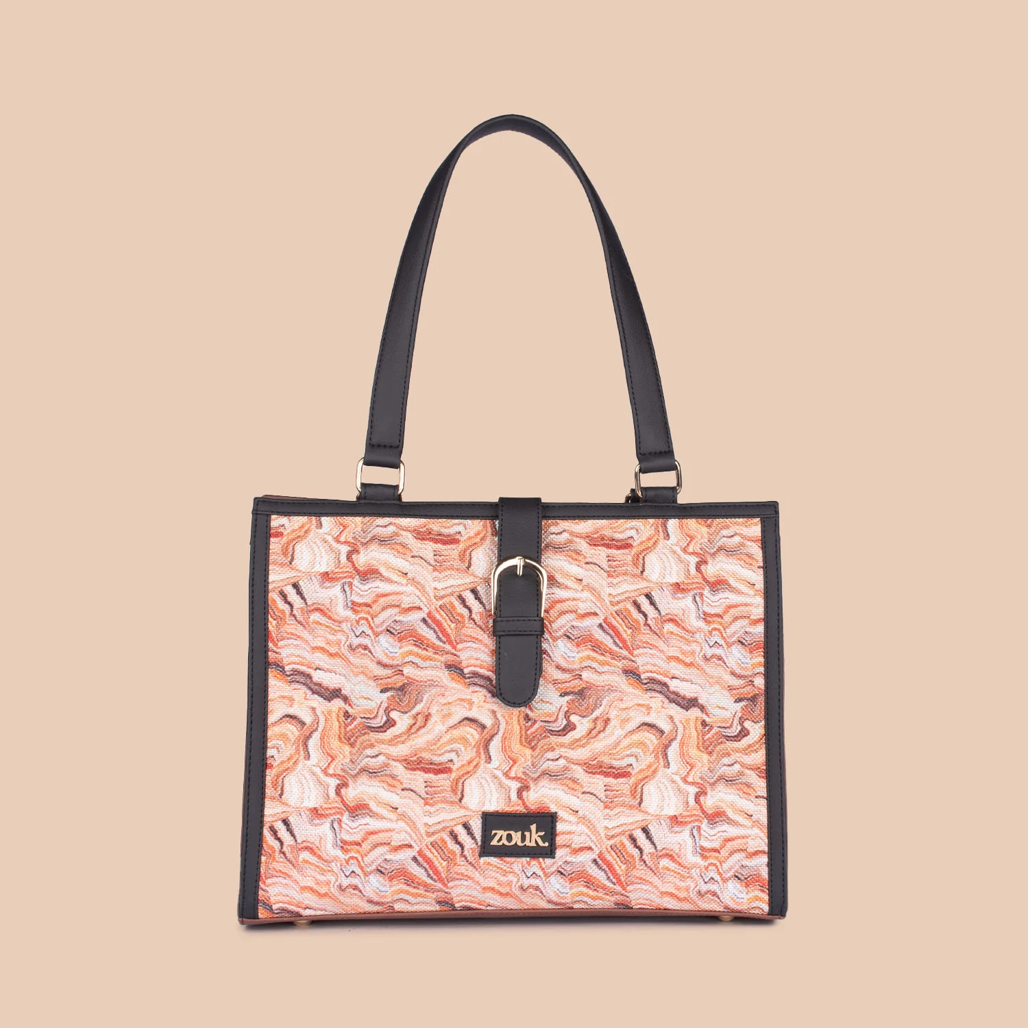 Rhea Kapoor Office Bag - Nicobar Coral - Image 4
