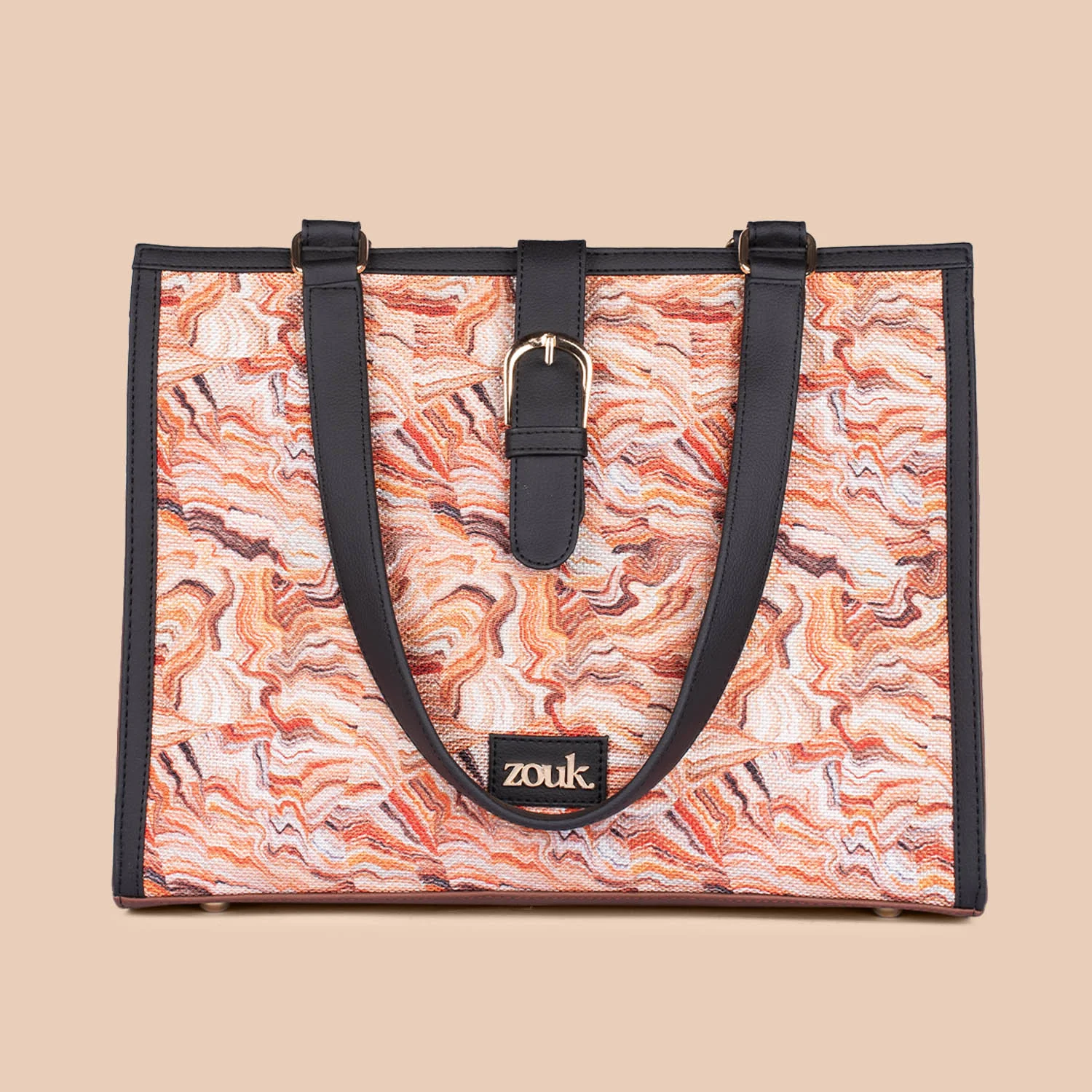Rhea Kapoor Office Bag - Nicobar Coral - Image 5