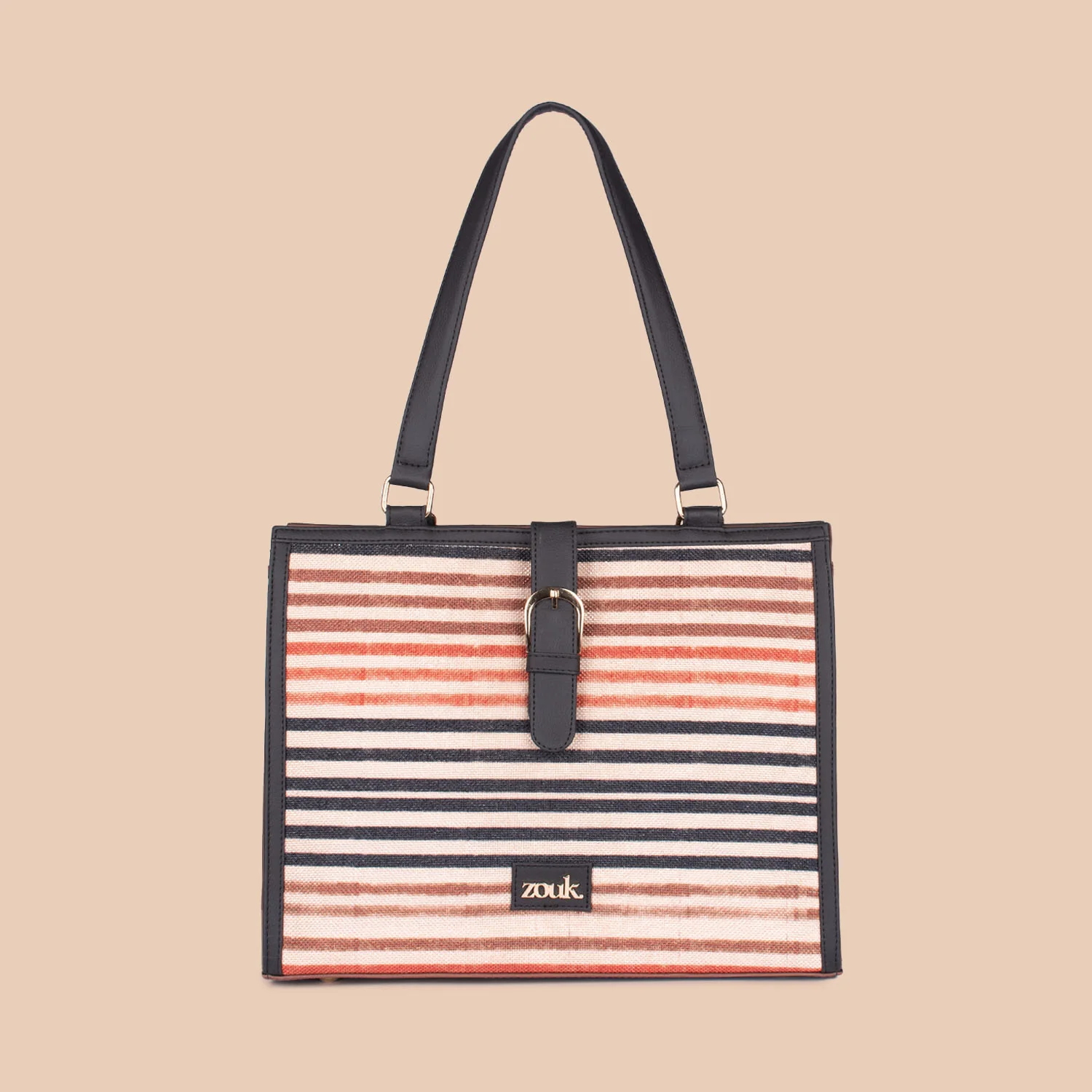 Rhea Kapoor Office Bag - Qutub Stripes - Image 3