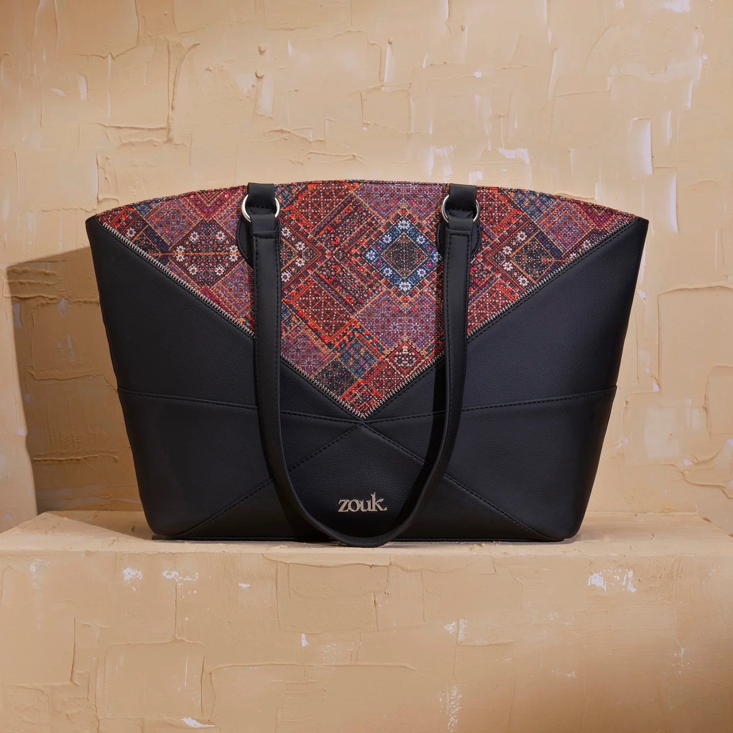 Rhea Kapoor Tote Bag - Bhuj Rabari - Image 2