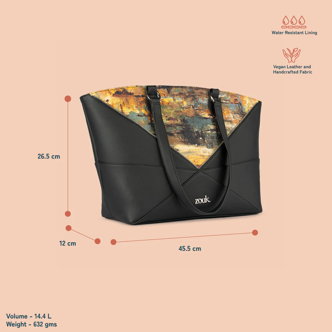 Rhea Kapoor Tote Bag - Bombay Tapestry - Image 4