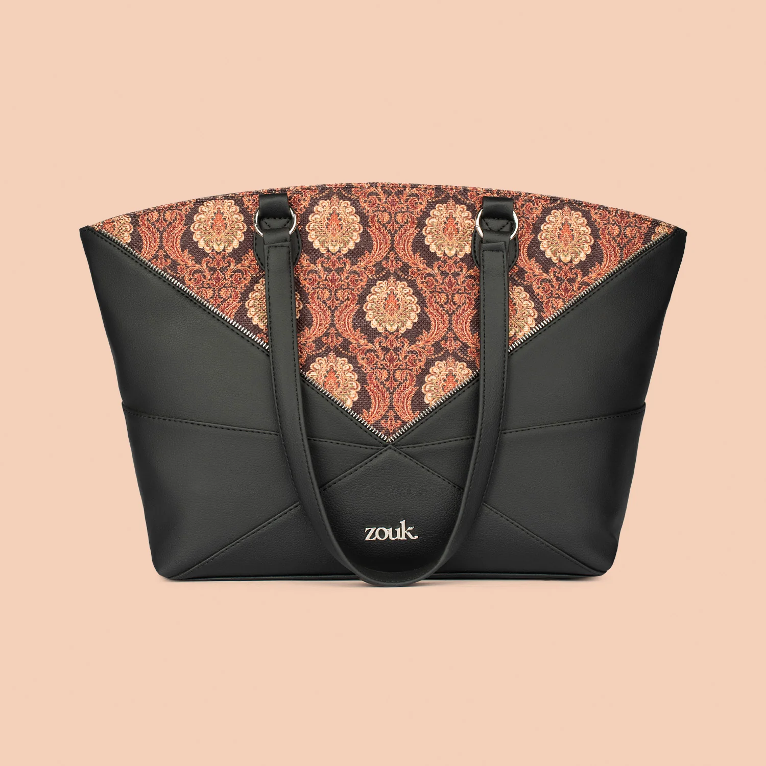 Rhea Kapoor Tote Bag - Jodhpur Damask - Image 3