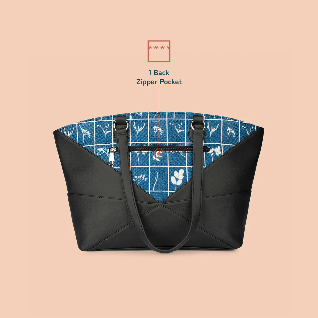 Rhea Kapoor Tote Bag - Lakshadweep Azure - Image 4