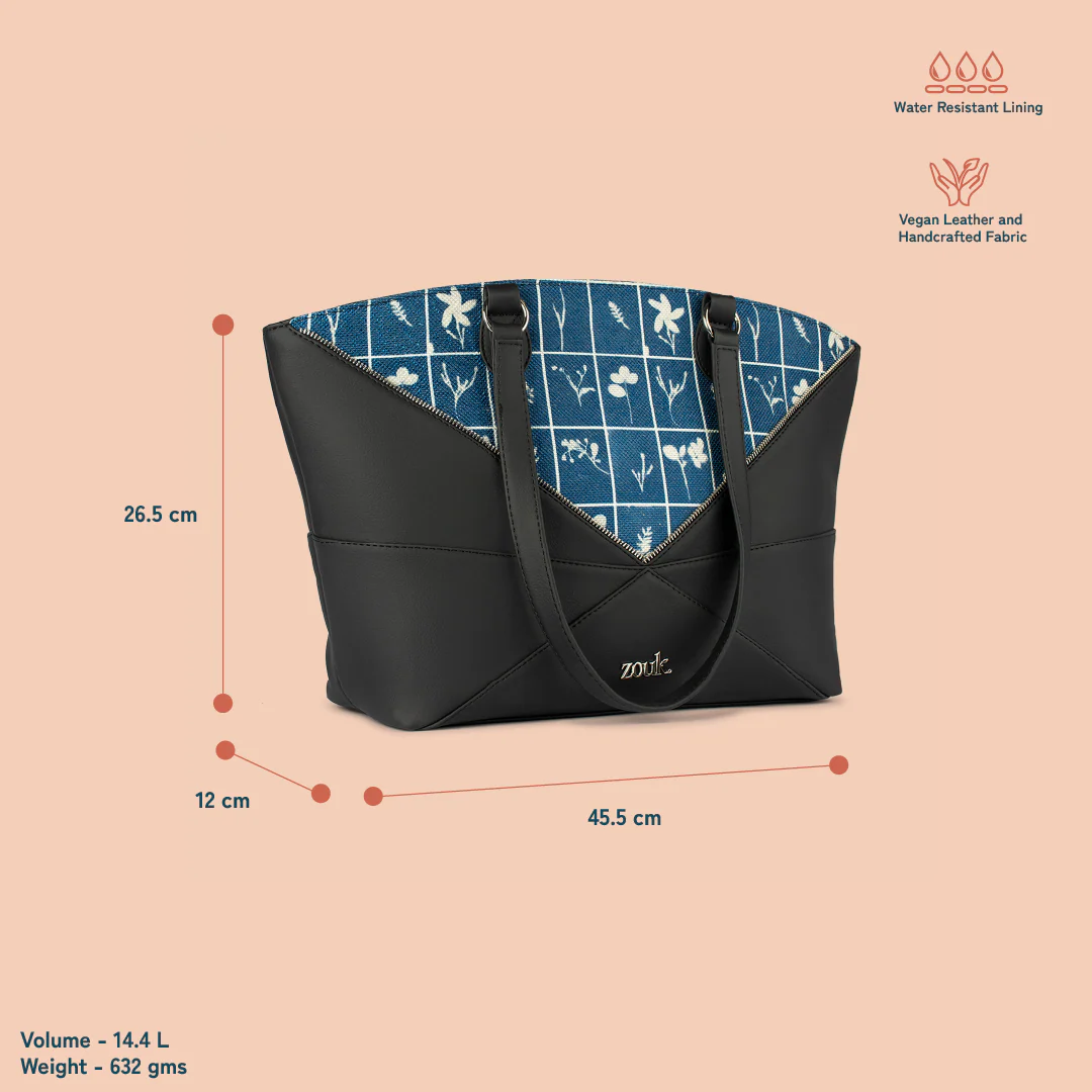 Rhea Kapoor Tote Bag - Lakshadweep Azure - Image 5