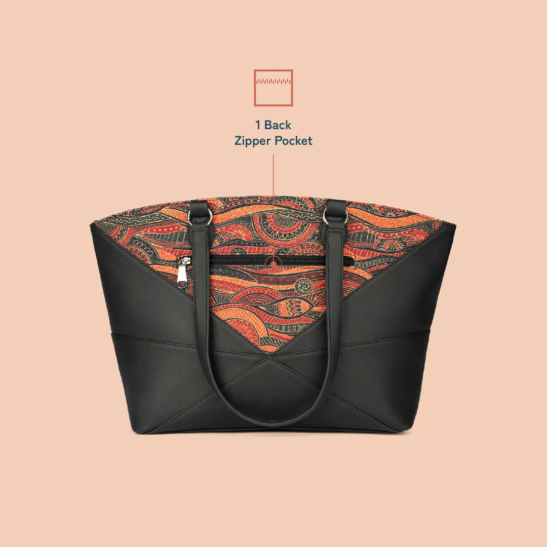 Rhea Kapoor Tote Bag - Pithora Artistry - Image 4