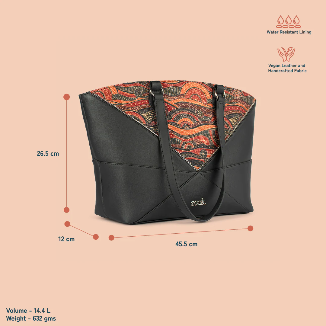 Rhea Kapoor Tote Bag - Pithora Artistry - Image 5